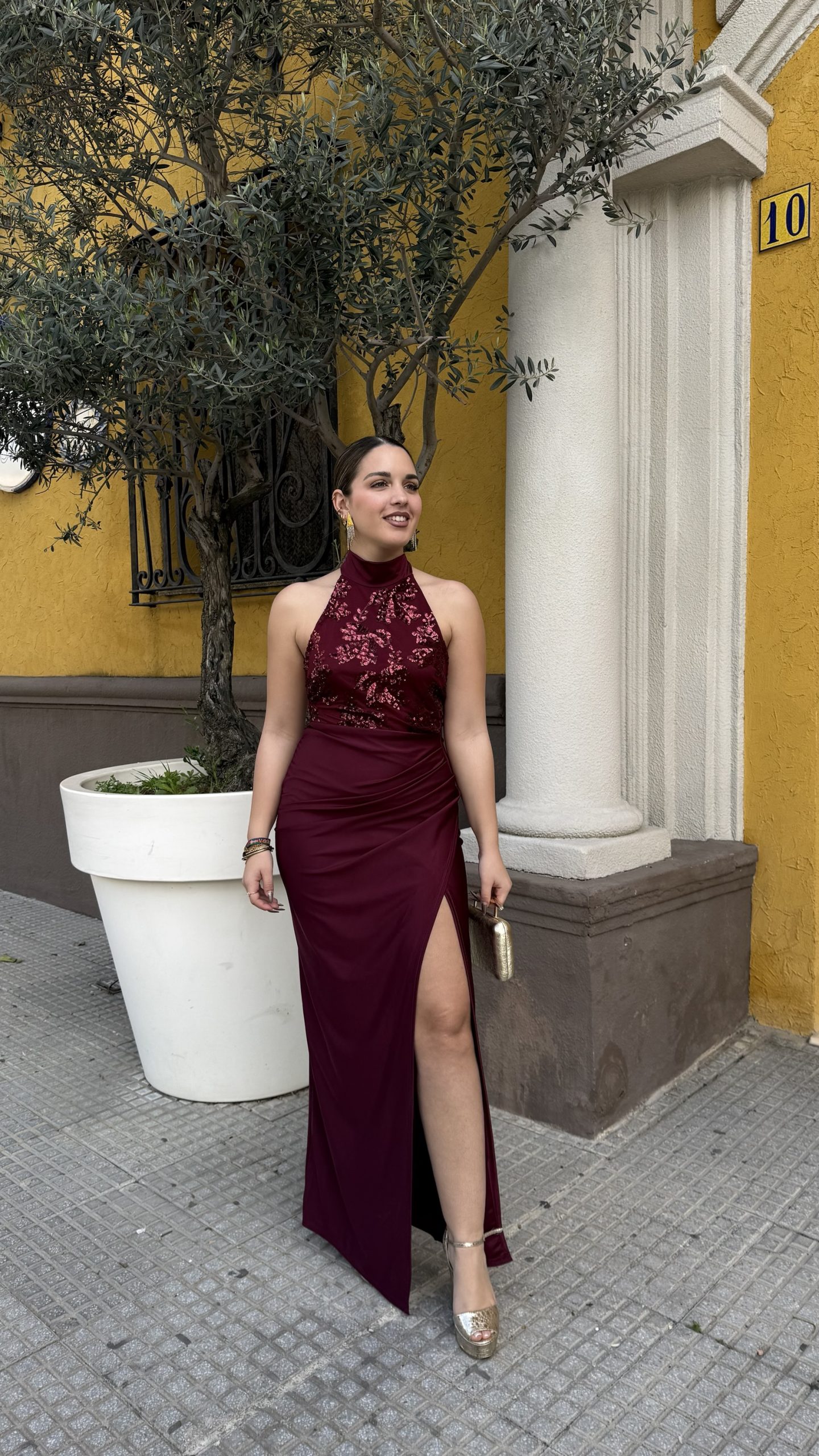 VESTIDO LARGO SANTANA