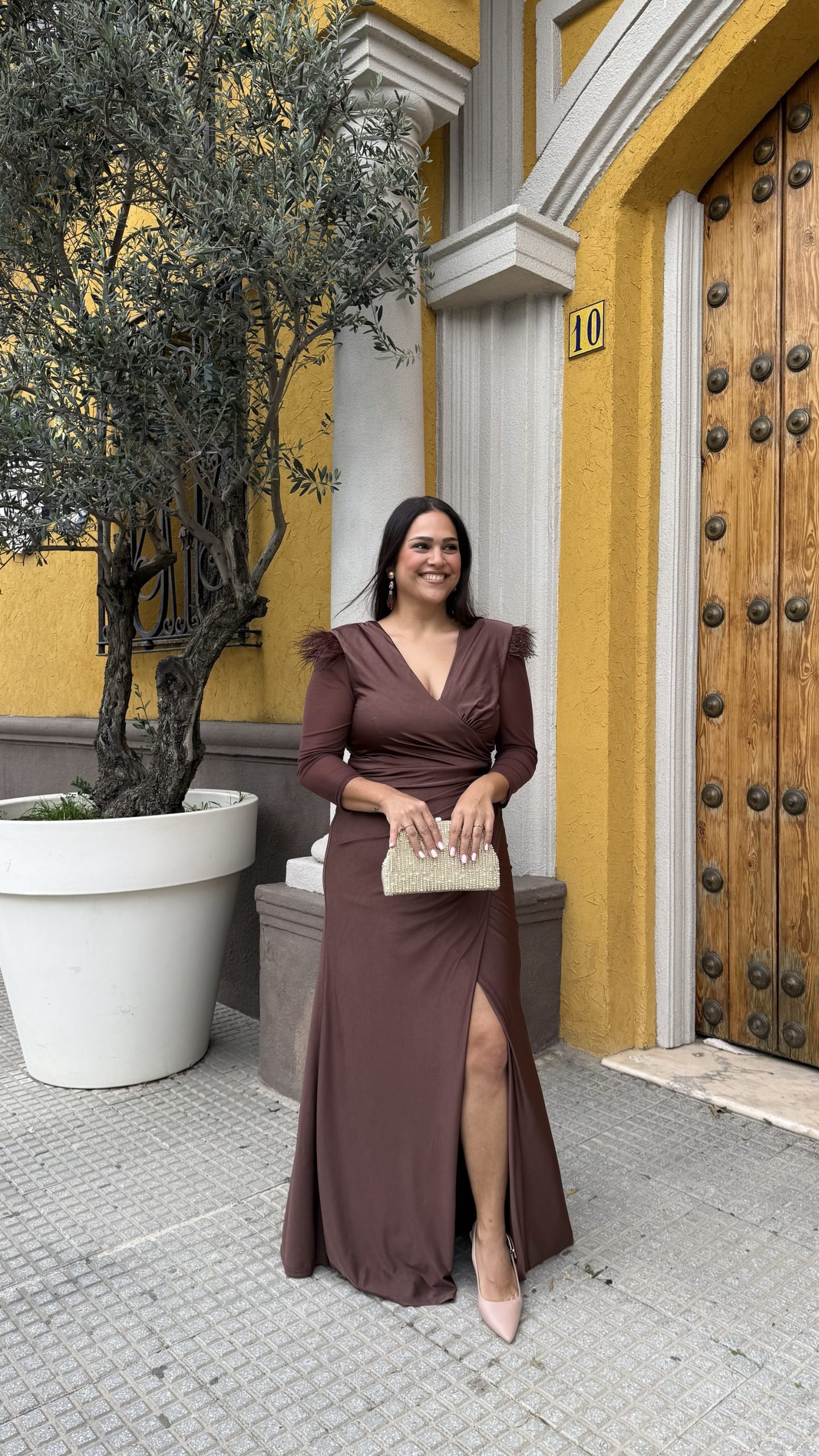 VESTIDO LARGO LOURES