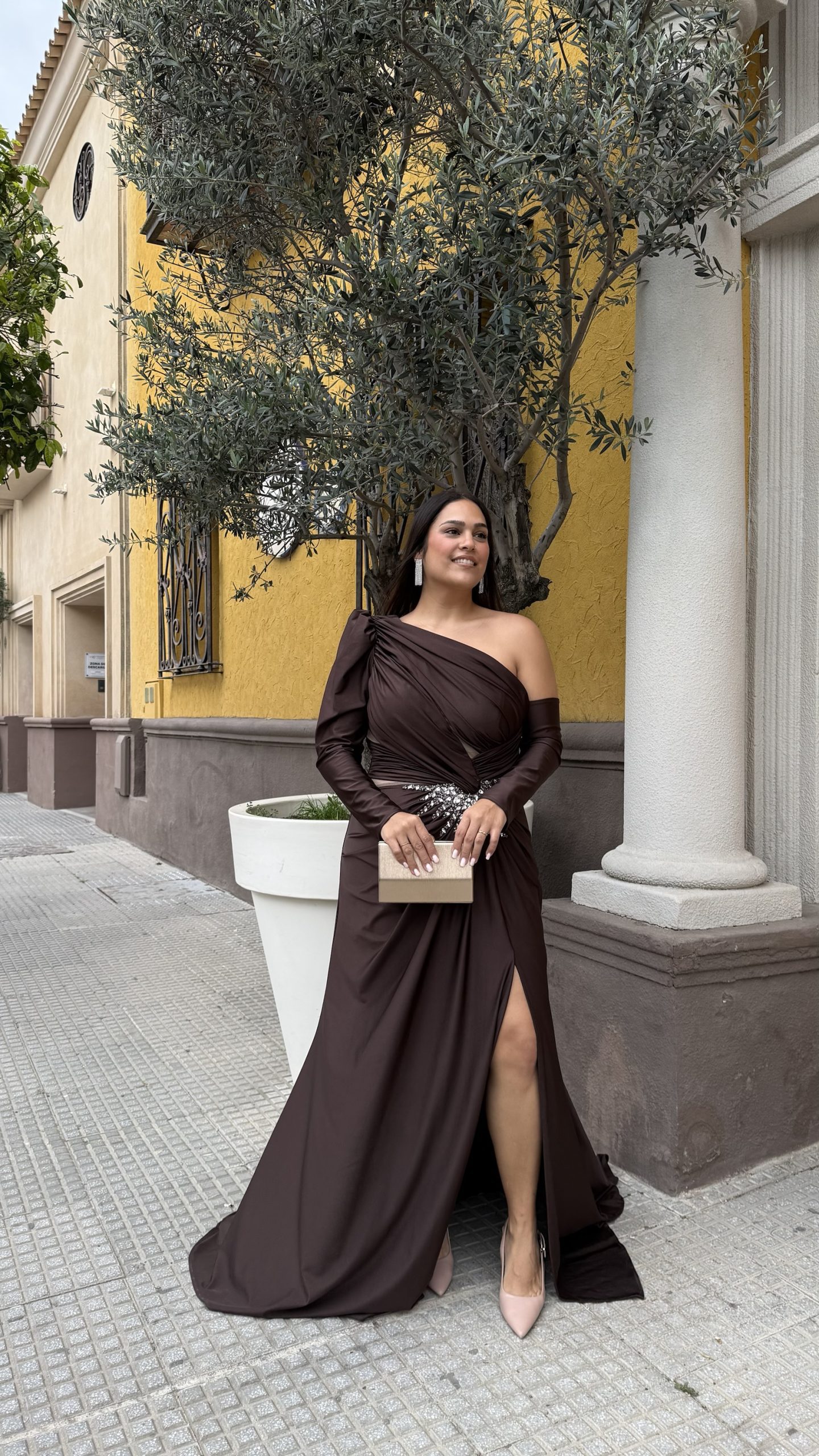 VESTIDO LARGO IMPERIO